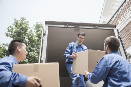 Pimlico office relocation with a suitable moving truck
