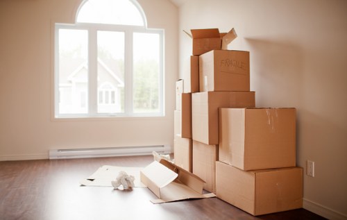 Office removals planning and loading in Pimlico