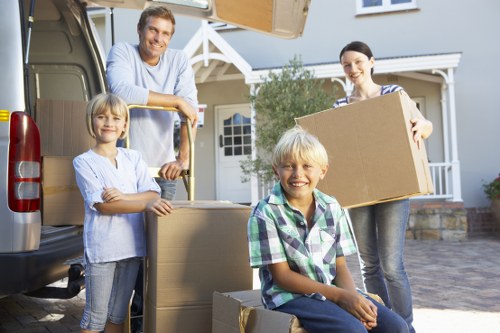 Checklist and packing preparation for a move in Pimlico