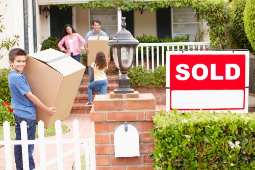 Fragile item wrapping and sturdy cartons for a local move